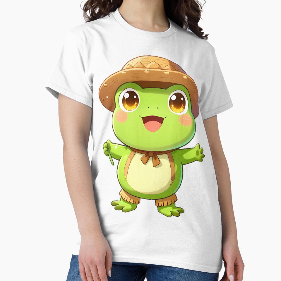 Cute Frog Scarecrow Icon by pumsquare