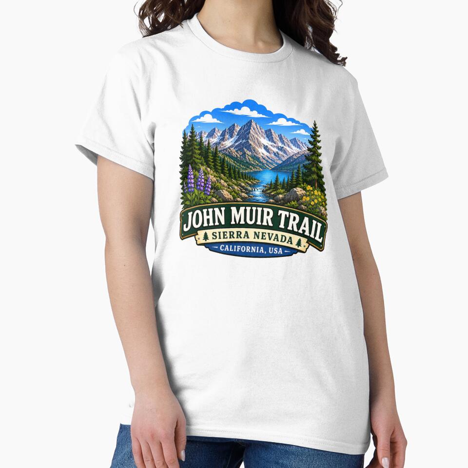 John Muir Trail, Sierra Nevada, California by Myra365Art