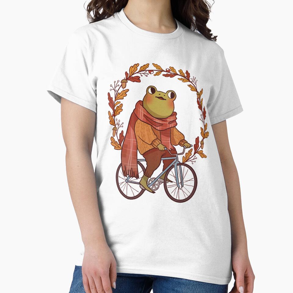 Froggy on a Bycicle by LanyLevendula