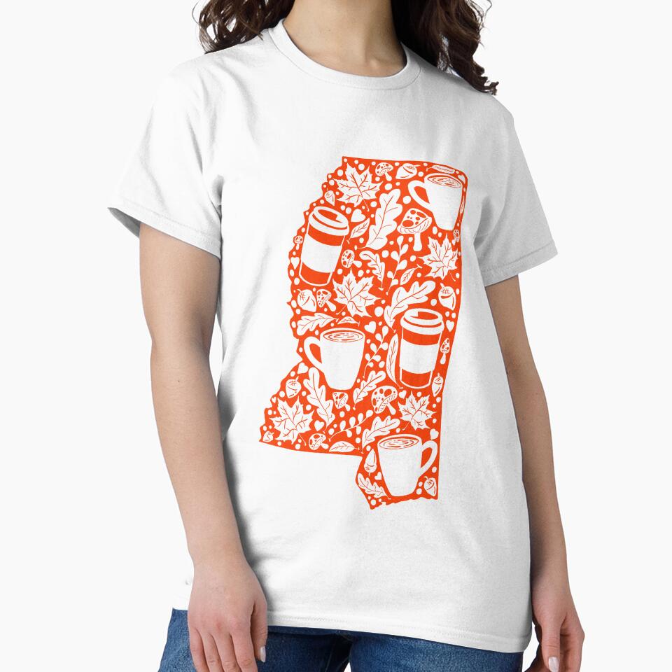 Autumn Season Mississippi Red Silhouette by missmann