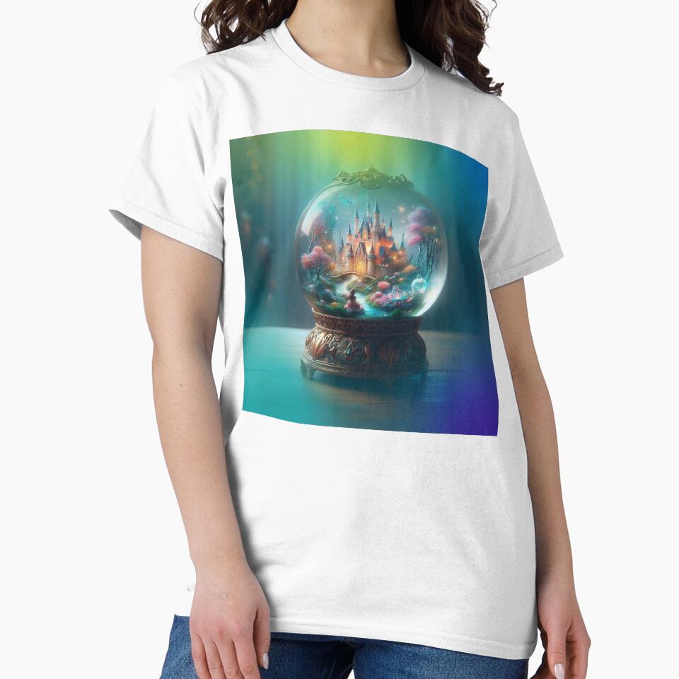 Fairy Castle in a Glass Ball by Agnes-Creative
