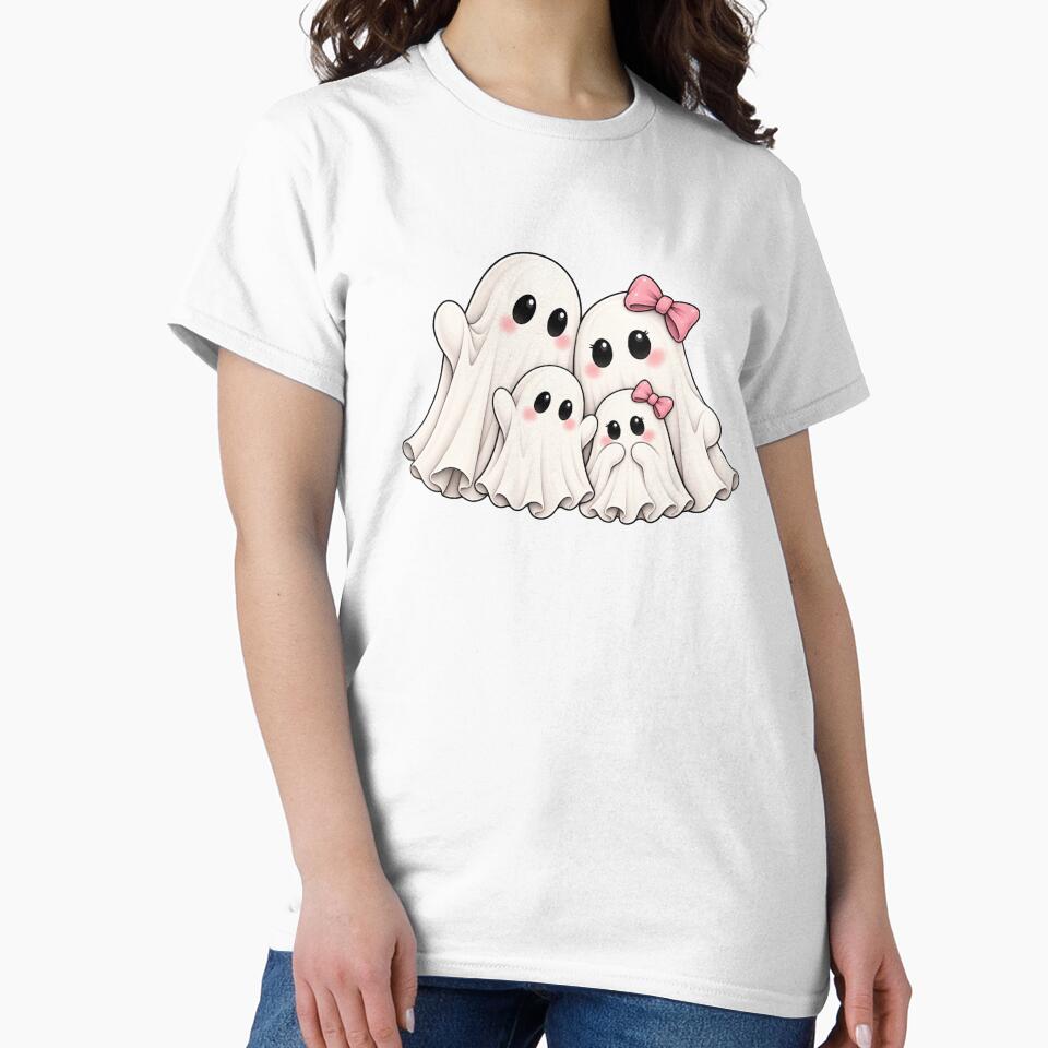 Cute Ghost Family by House Of Hauntlings