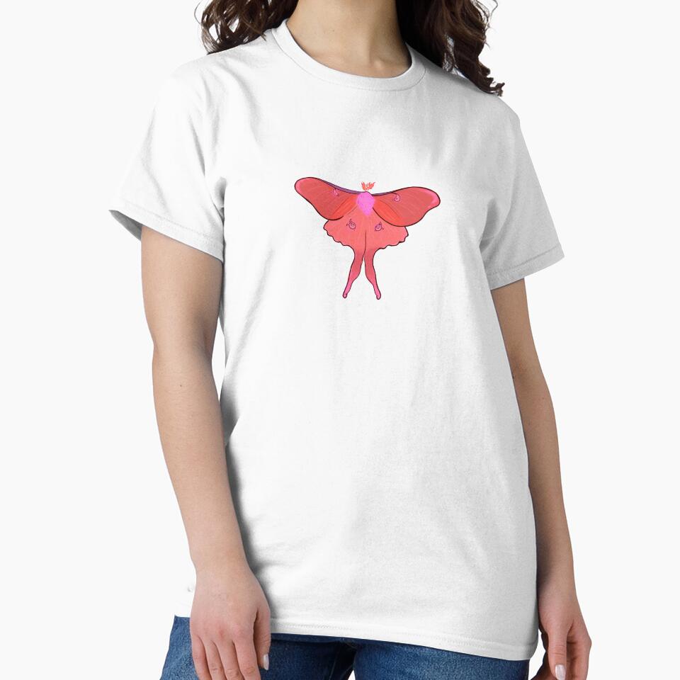 Fire Luna Moth by annawaldenn
