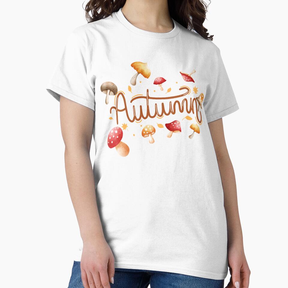 Autumn mushroom greeting season by MatyldaJ