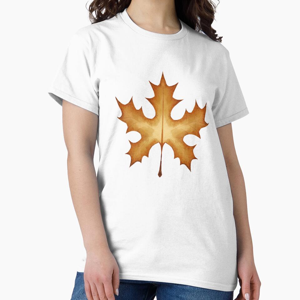 Autumn Leaf maple orange by Thistlegrove