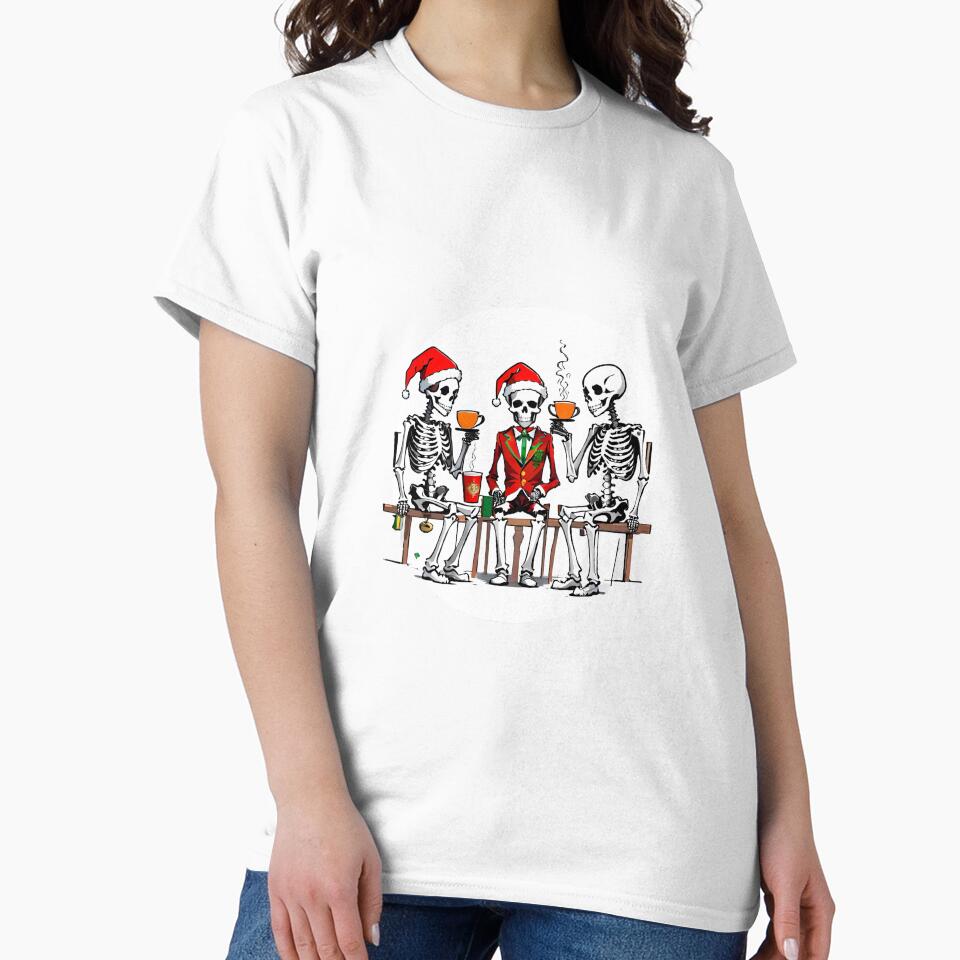 christmas skeleton by MindFrank