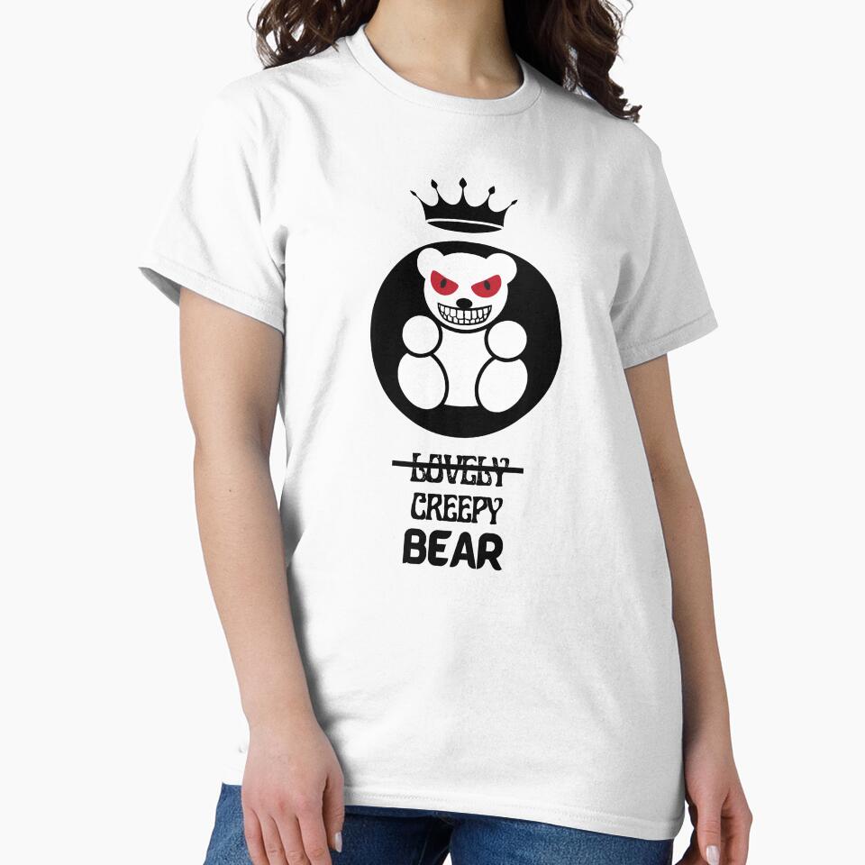 Zombie Creepy  Bear by Artsbyhash