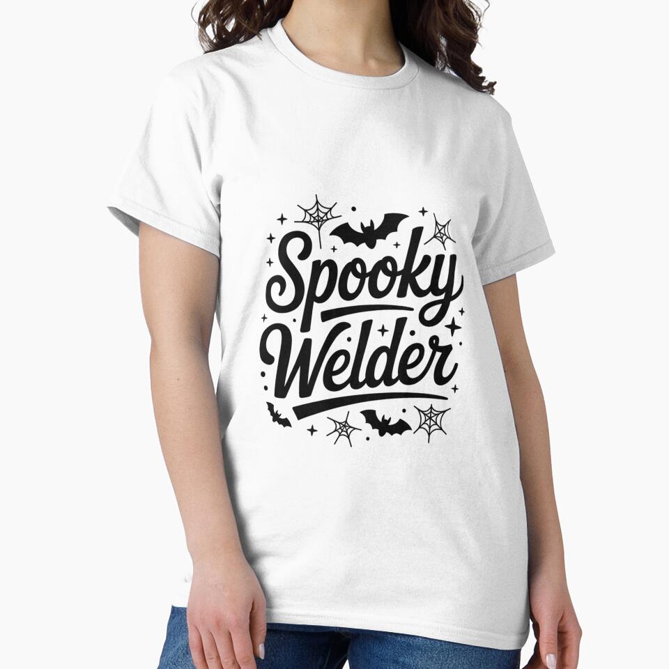Spooky Welder, Funny Welder Design Halloween Gift by Oussinc