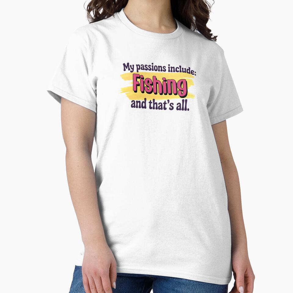 Fishing is my passion - Funny Fishing Lover by Watsonarts