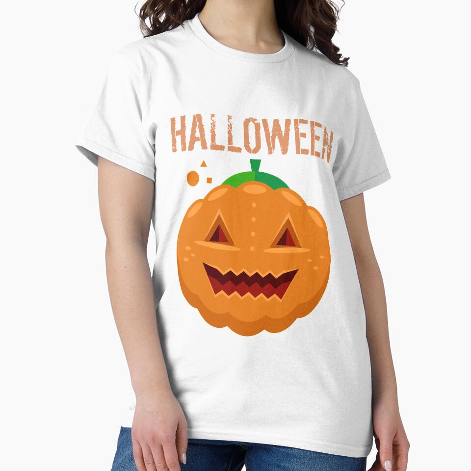 Halloween pumpkin t-shirt by Brahim1989