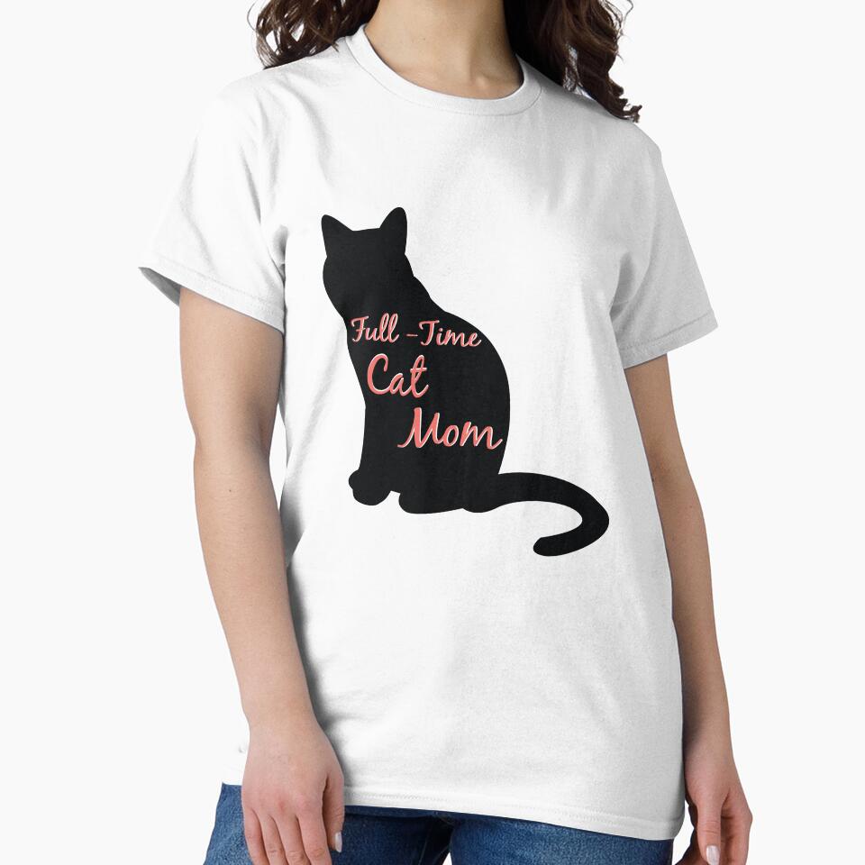 Full-Time Cat Mom by MSA-42