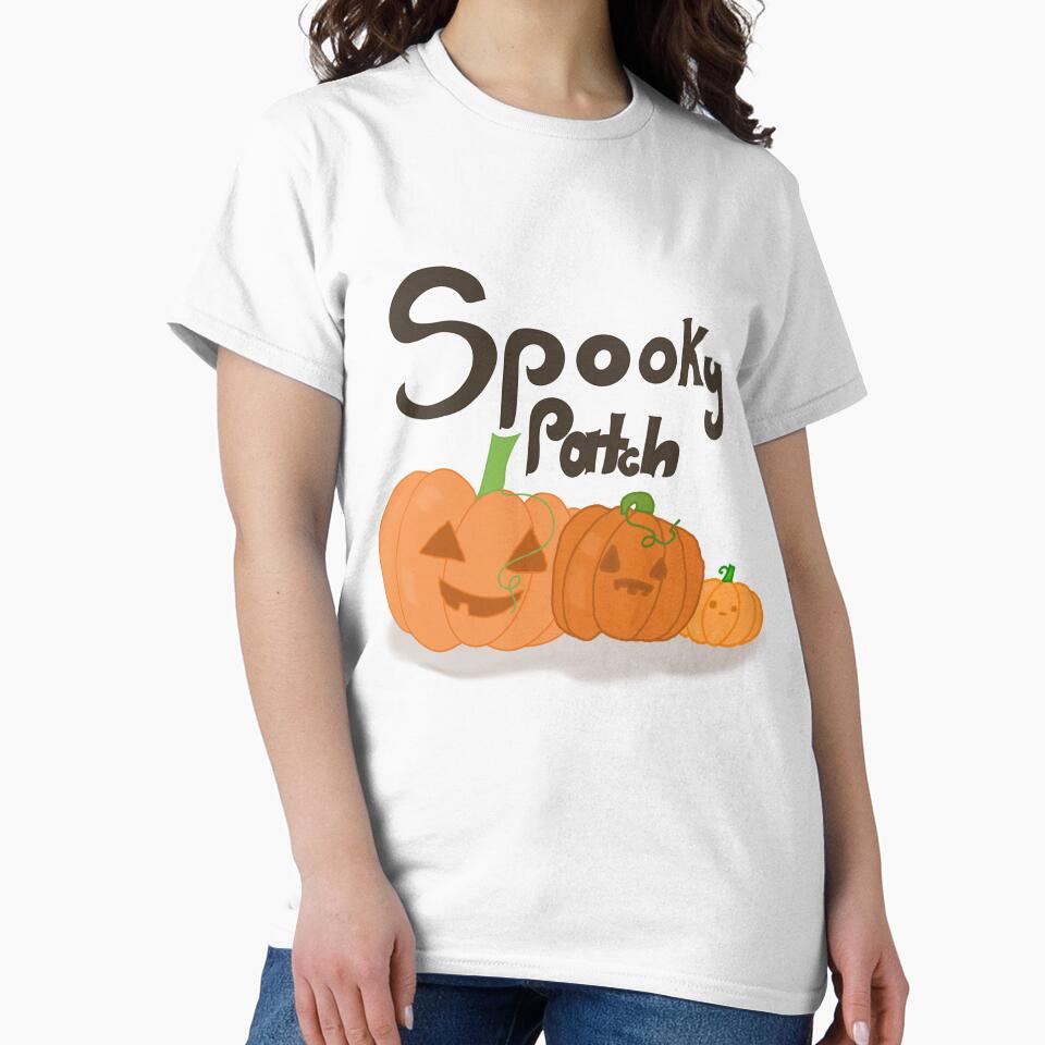 Spooky Pumpkin Patch Pals - Halloween T-shirt Sticker by BuzzGeeArt