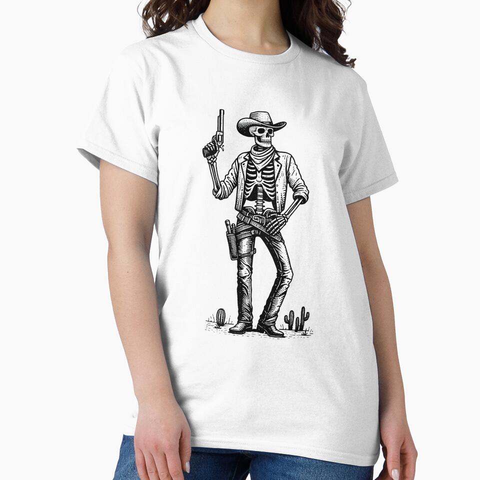 Classic Skeleton Cowboy by revsdesign