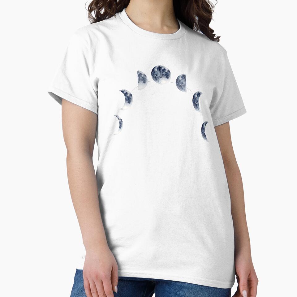 Moon Phases | Watercolor by Harpley Design Studio