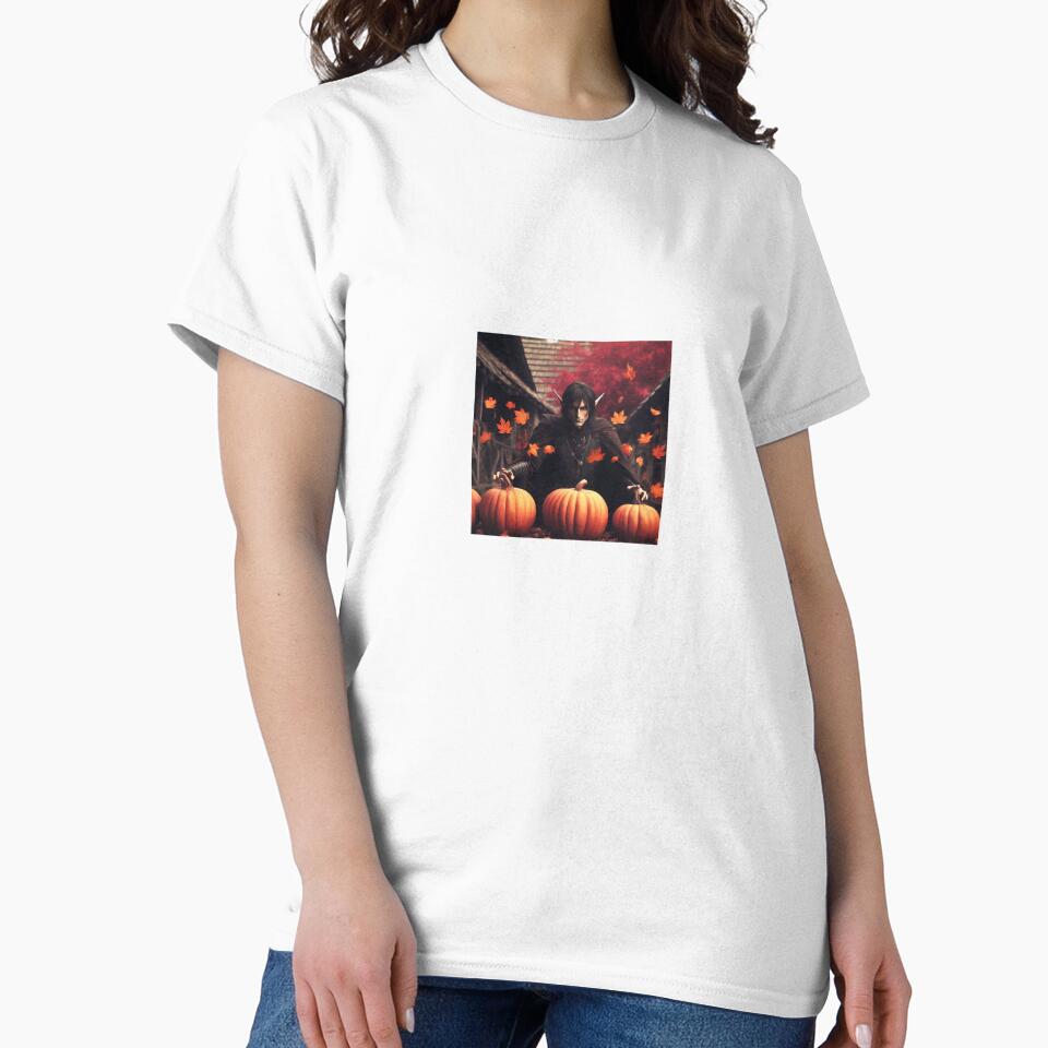 Autumn Aesthetic Pumpkin Scene Design by MMV2612