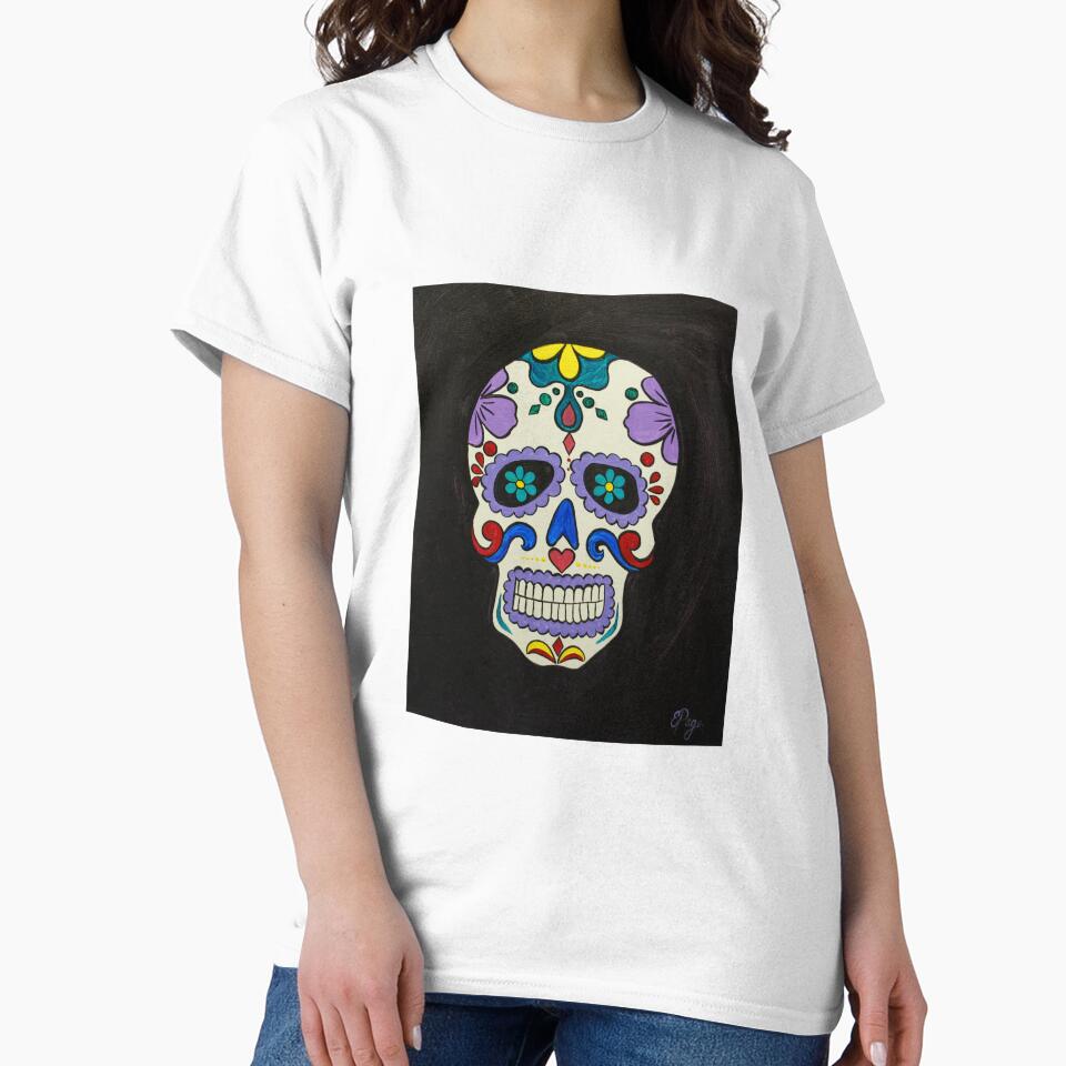 Sugar Skull by Emily Page Art