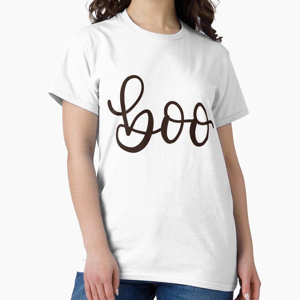 Boo - Script in Black by eaprice19