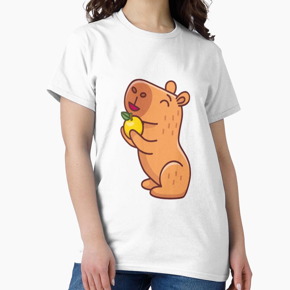Cute Capybara Loves by Moad Fahim