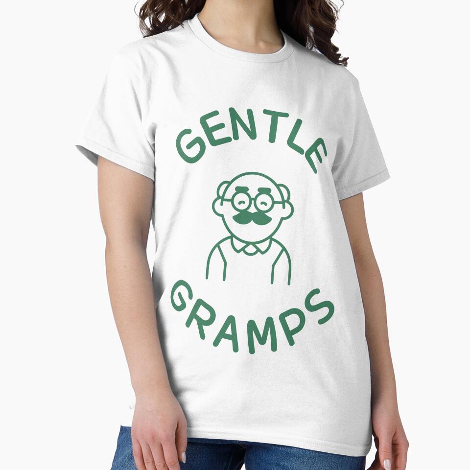 Gentle Grandpa | Wholesome Retro Grandfather Gift for Kind Souls by JOOKDesign