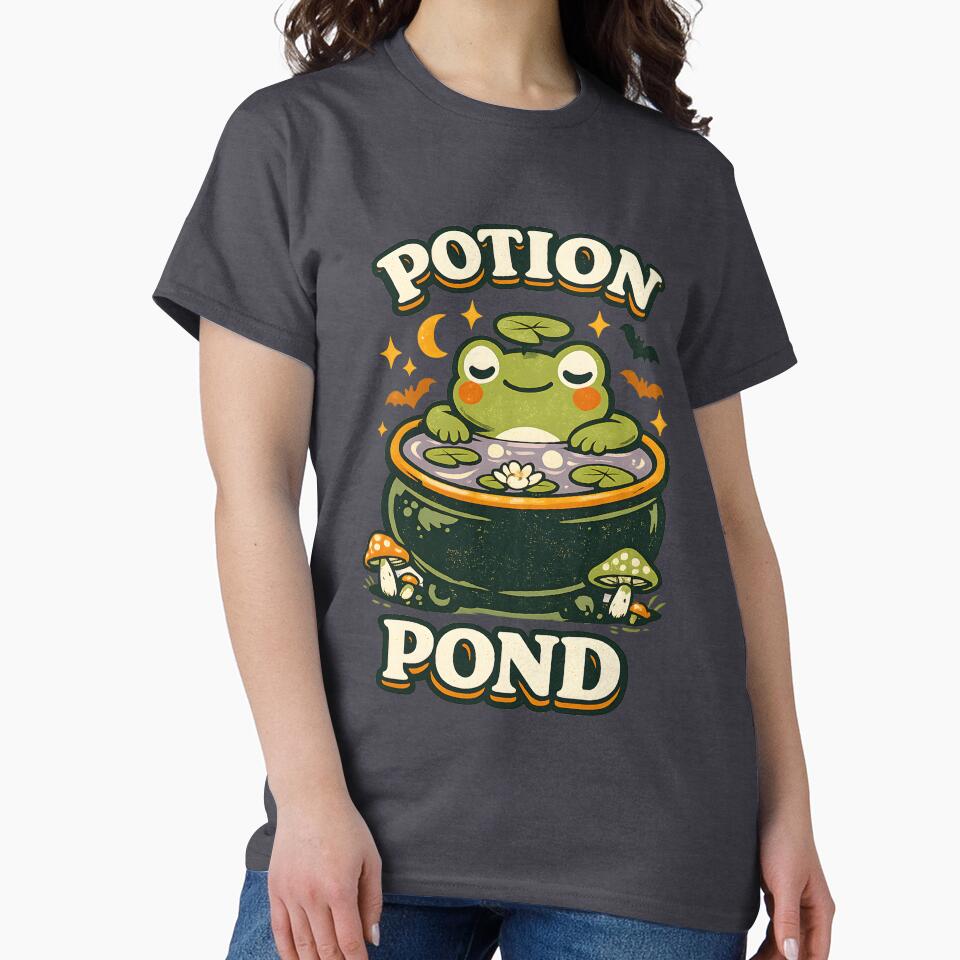 Potion Pond – Cute Frog in a Magical Cauldron by  MAD's Recreation Studio