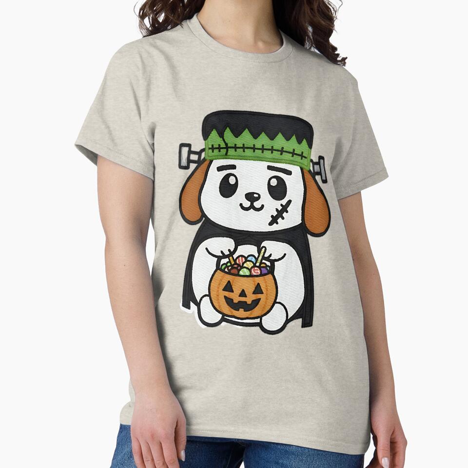 Halloween Dog Costume Frankenstein Cute Spooky Puppy Trick or Treat Pumpkin by ArtDesignTp