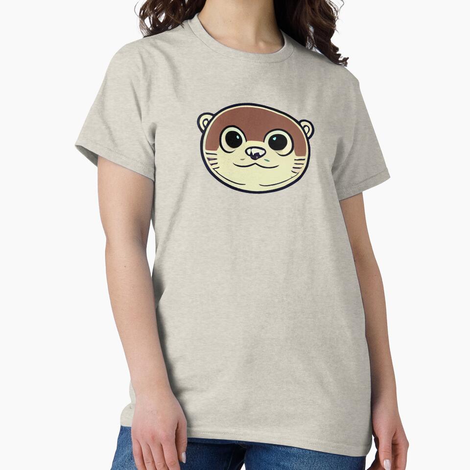 An otter's face by etherElric