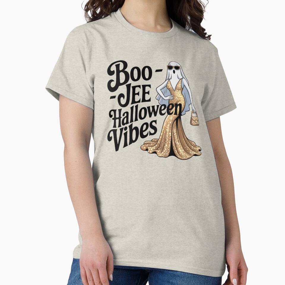 BOO - JEE Halloween Ghost Vibes - Boujee October Design by RDRdesign