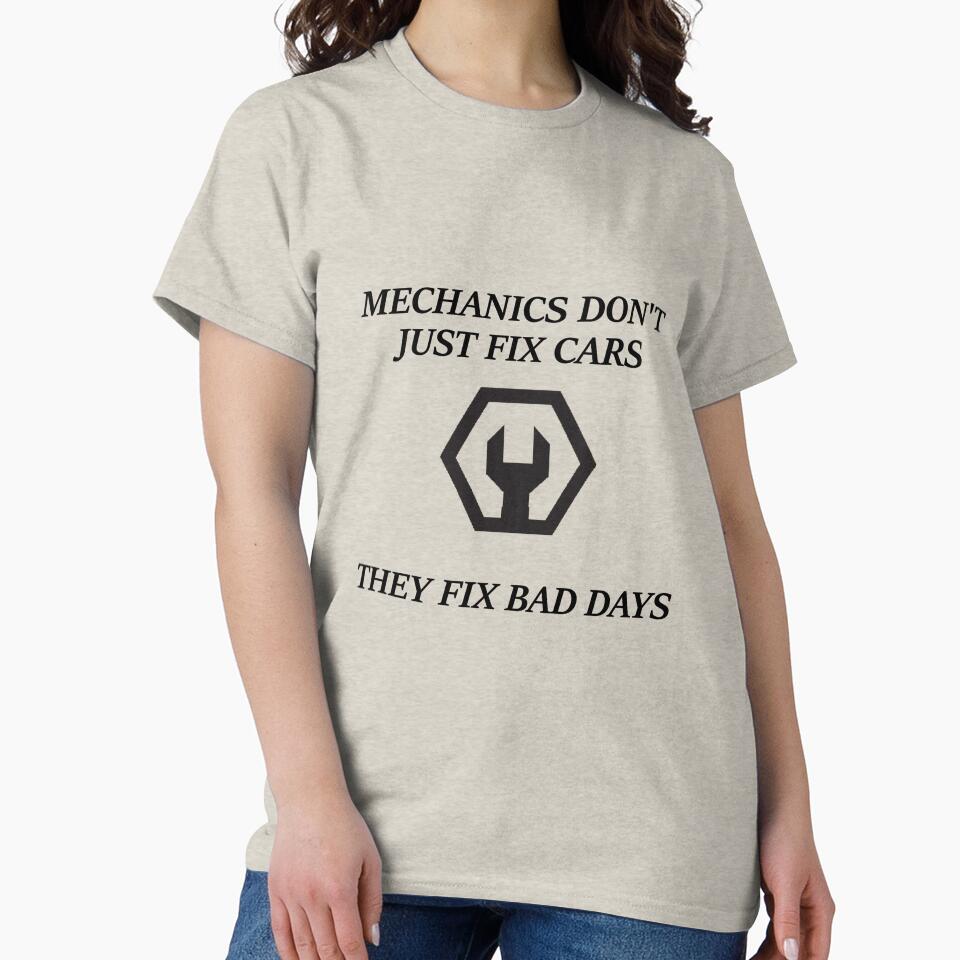 Mechanic - Fixing Bad Days Black by Standard Deviation Co