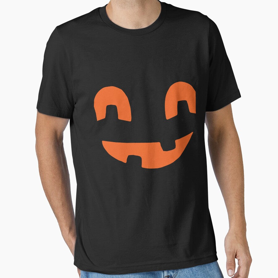 Copy of Halloween Pumpkin funny Face Silhouette by Benomi