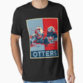 Vintage Otter Shirt Men Sea Otter Gift Kids Cute Otter by DSWShirts