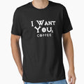 I WANT YOUr coffee - Funny Coffee Lover by S Quinn