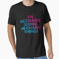 I'm Mechanic Doing Mechanic Things Retro Neon by SVPOD