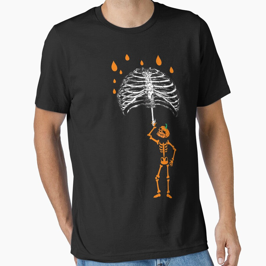 Funny Pumpkin Skeleton by DifferentDSG