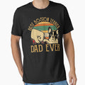 Retro Vintage Best Boston Terrier Dad Ever by MartinLoop