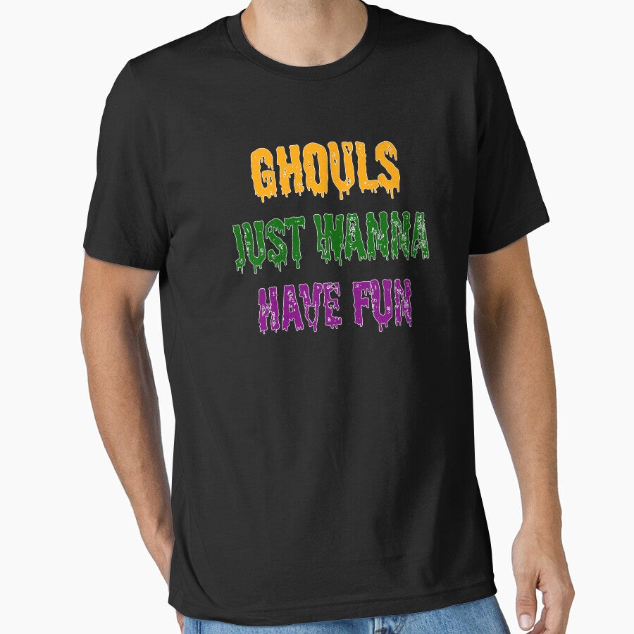 Halloweener Shirt Ghouls Just Wanna Have Fun Funny Spooky Halloween T-Shirt by PhotoGros-4U