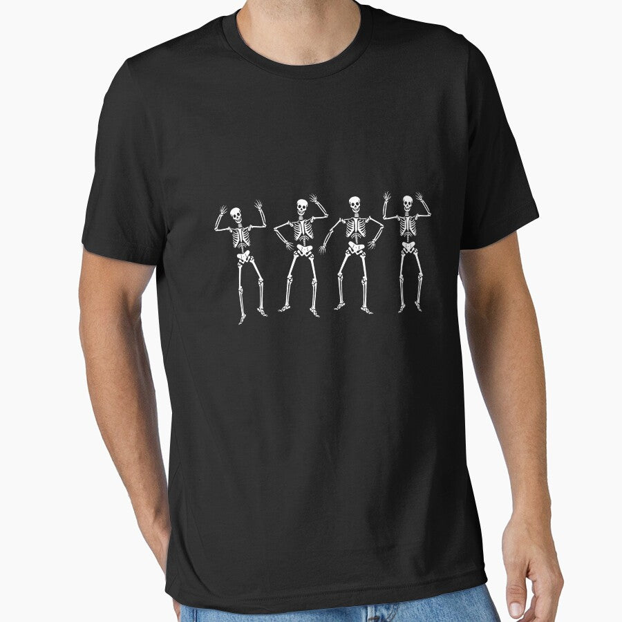 Dancing Halloween Skeletons by everinseason
