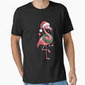 Cute and Fun Tropical Flamingo Christmas by PunkNation-Arts