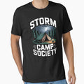 Rain Camping Storm Camp Society by MooonTees