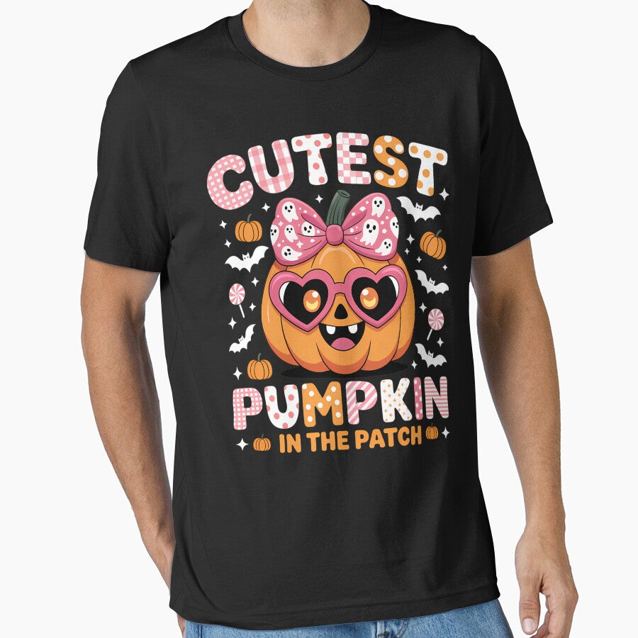 Coquette Cutest Pumpkin In The Patch Halloween Costume Girl by LeeEvans222