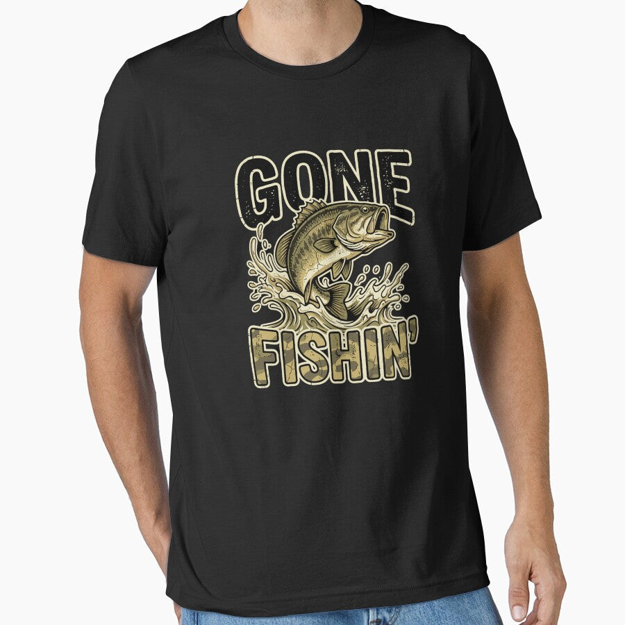 Gone Fishin' Fishing Angler Fisherman Hobby by SofiBlair