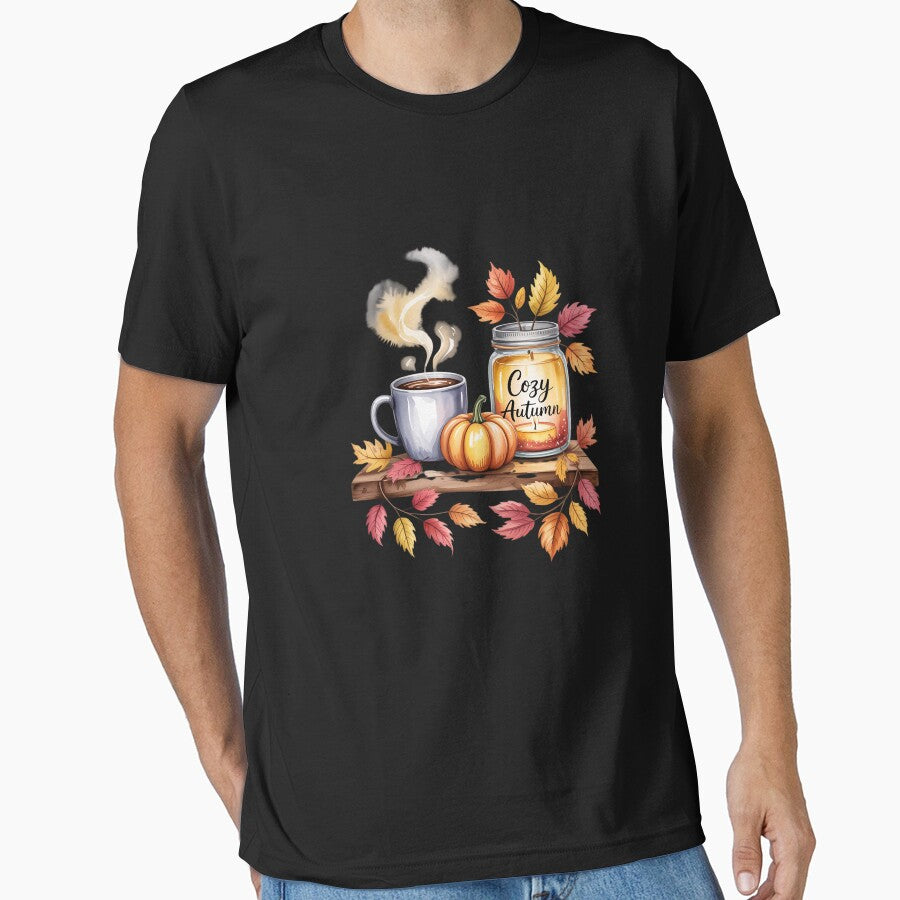 Just A Girl Who Loves Fall Cozy Autumn Pumpkin Coffee by ToggleBet