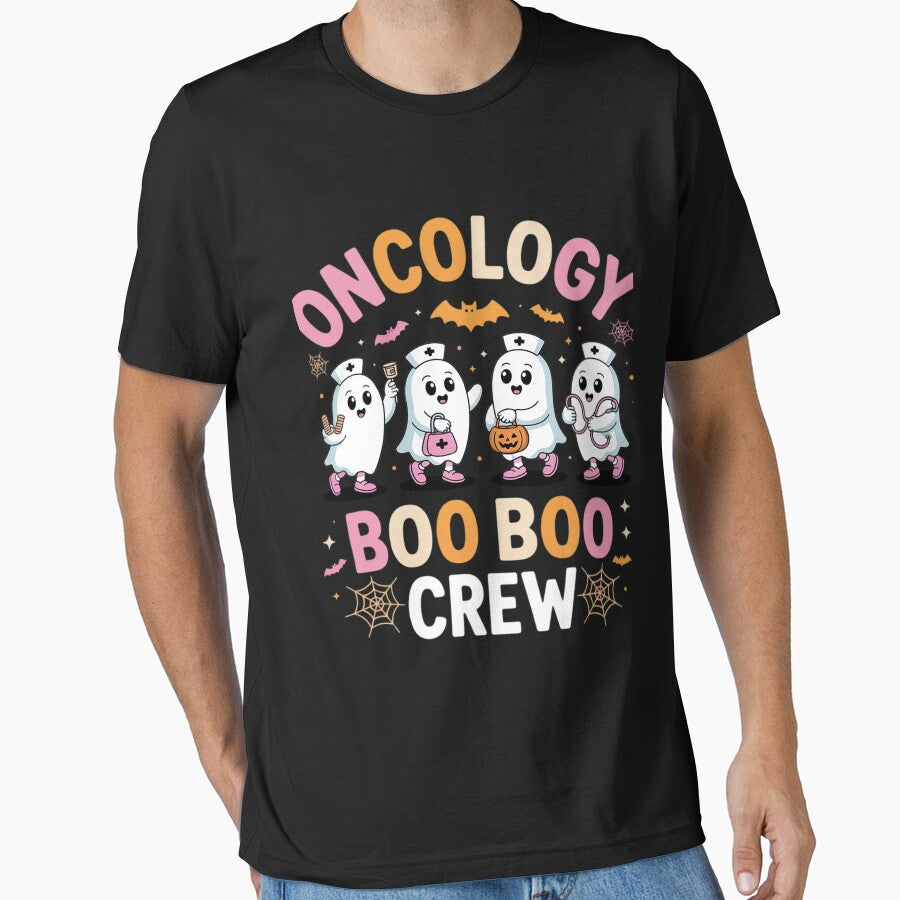 Oncology Nurse Boo Boo Crew Ghost Nurse Halloween by RopboxRone