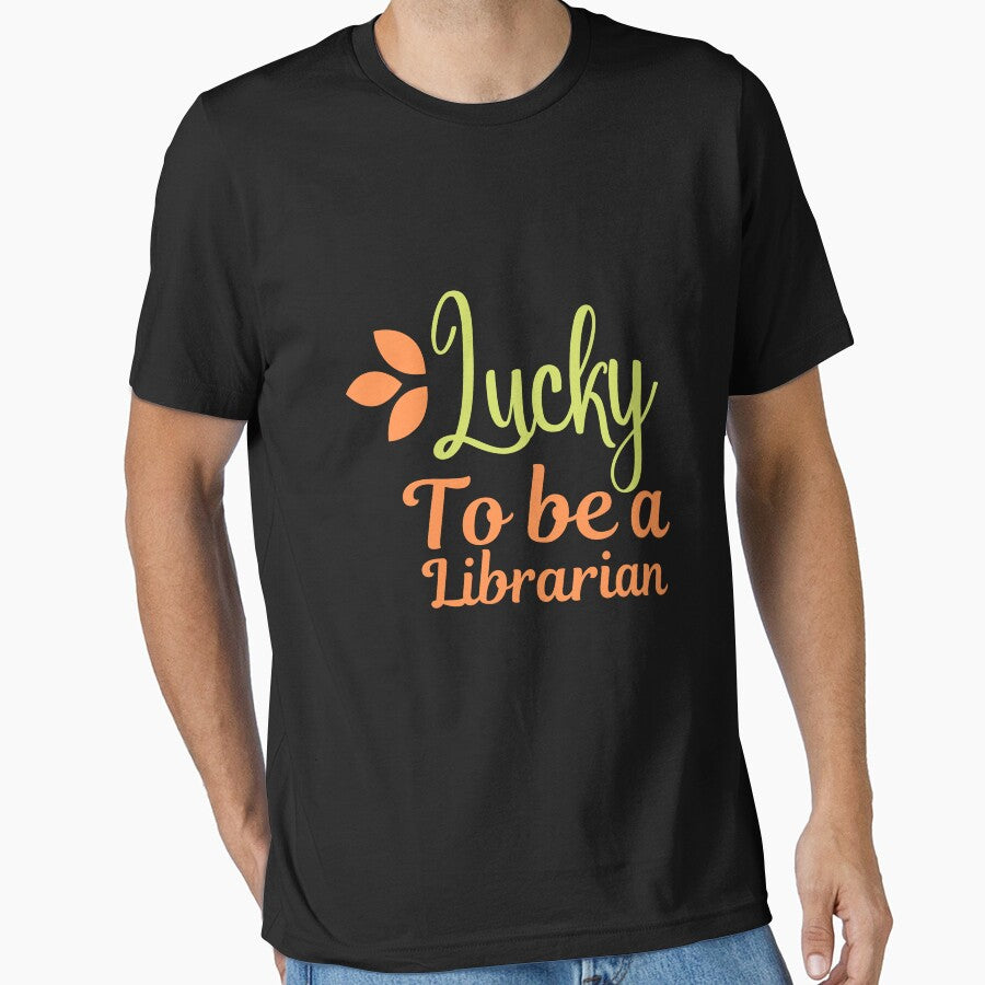Lucky to be a librarian by AllYourDesigns