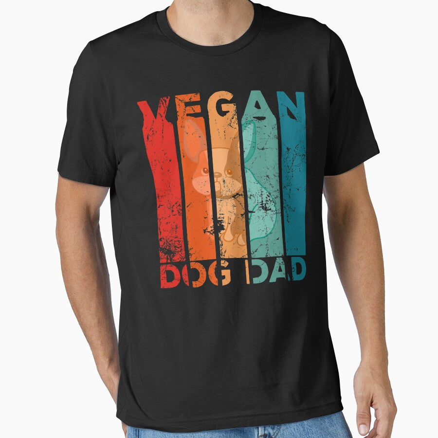 VINTAGE VEGAN DOG DAD by noahs-shop
