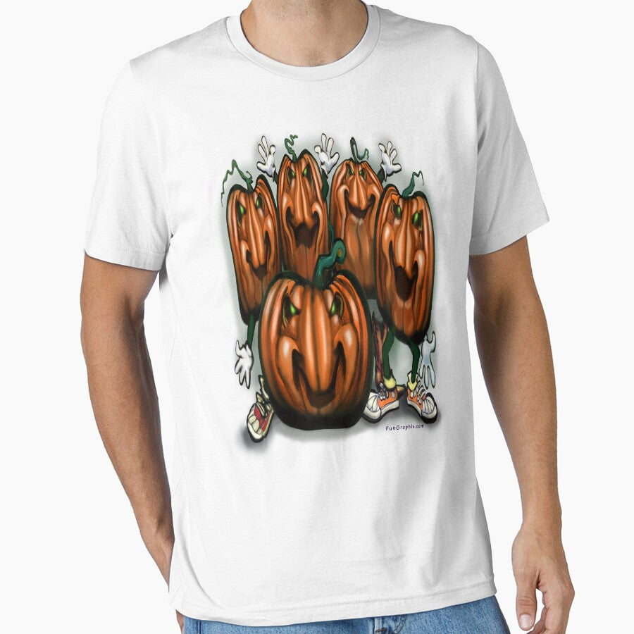 Pumpkin Party Tee by Kevin Middleton