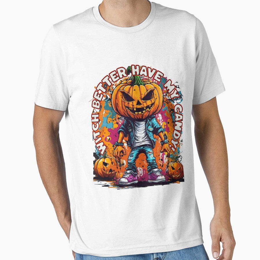Funny T shirt for halloween Funny party shirt for adult Halloween funny outfit for halloween funny T-shirt by Sector7Artistry