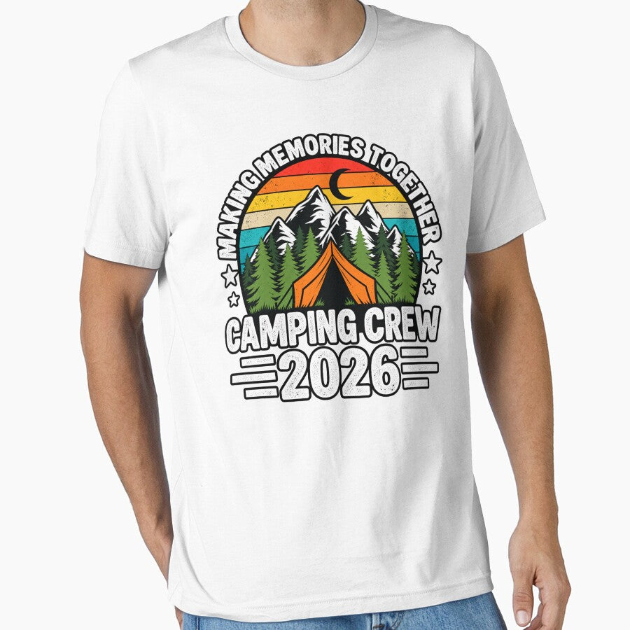 Camping Crew 2026 Making Memories Together Retro Outdoor Adventure by WILLIAMS-BR