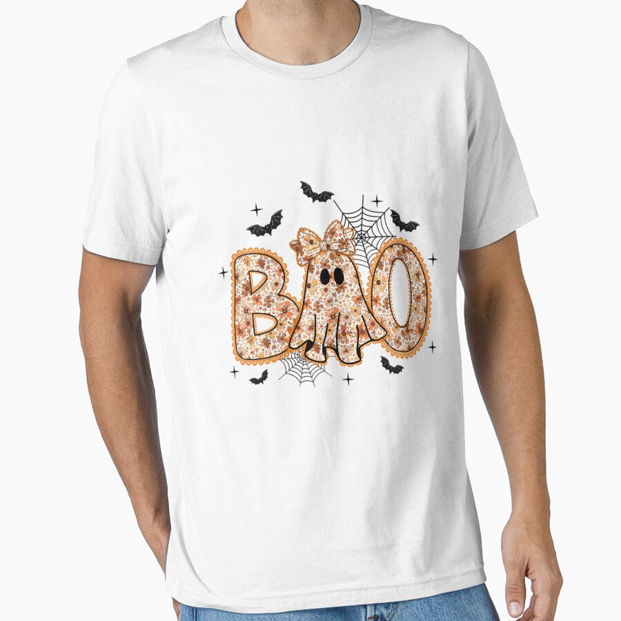 Boo Floral Ghost Halloween by veotidesgster