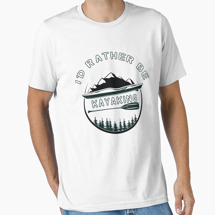 I'D Rather Be Kayaking  - Funny  - I love Kayaking by Hannah  Pillic