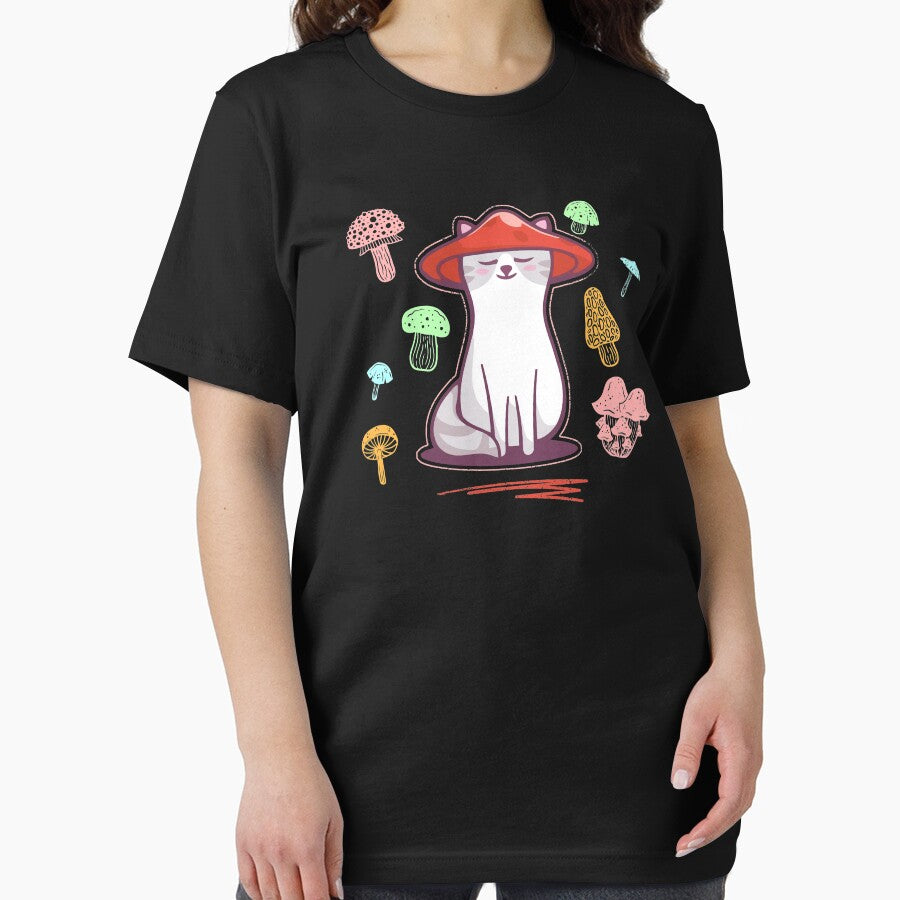 Cat Mushroom Lover Fungi Kitten Fungus Foraging Mycology Mycologist by shoptshirtswag